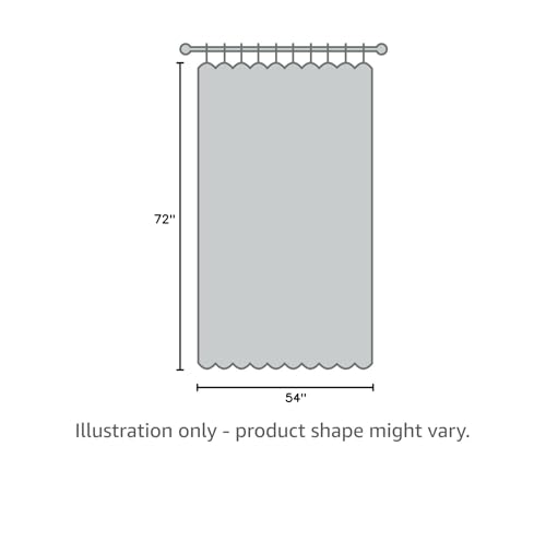 Sun Zero Barrow Energy Efficient Rod Pocket Door Curtain Panel, 54'' X 72'', Navy Blue