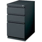 Lorell BBF Mobile Pedestal File, 20-Inch, Gray