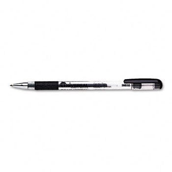Universal Gel Stick Roller Ball Pen Pen,Gel,R-Ball,Med,Bk (Pack Of20)