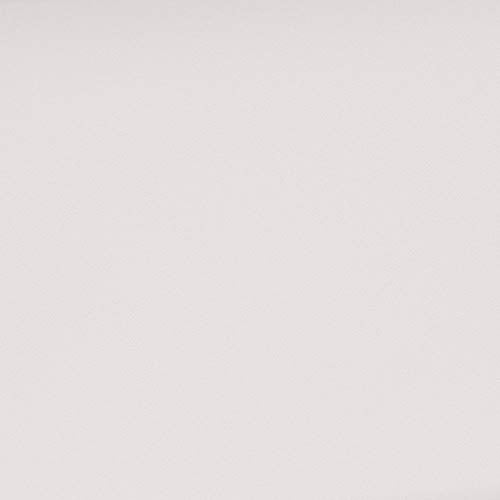 Flash Furniture Hercules Alon Series White Leathersoft 24&quot; Diameter Round Ottoman With Brushed Stainless Steel Base