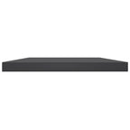 vidaXL Bookshelf Boards in Gray, Engineered Wood, Modern Design, Easy to Clean and Durable, Versatile Panels 15.7"x7.9"x0.6" - Set of 4