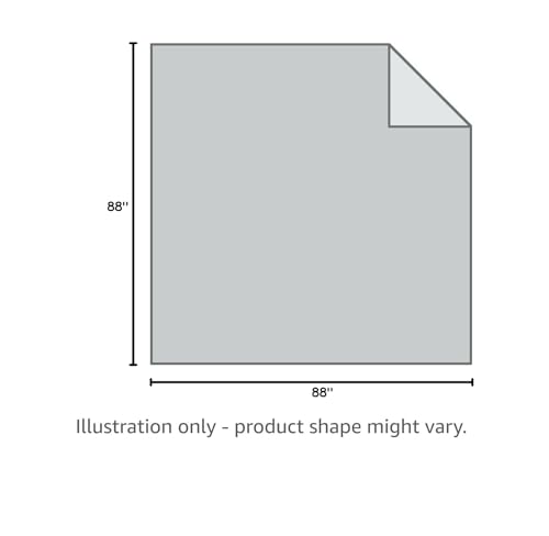 Modern Threads Down Alternative Microfiber Quilted Reversible Comforter & Duvet Insert - Soft, Comfortable Alternative To Goose Down - Bedding For All Seasons Infinity Blue/Silver Full/Queen