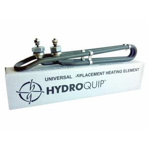 Hydroquip 5.5Kw, 240 Volt Flo-Thru Universal Heating Element With Mounting Hardware For Swimming Pools Or Spas Electric Heaters