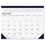 House Of Doolittle 150Hd Two-Color Monthly Desk Pad Calendar, 22 X 17