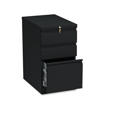 Hon Brigade 1 File & 2 Box Drawers Mobile Storage Pedestal File In Black