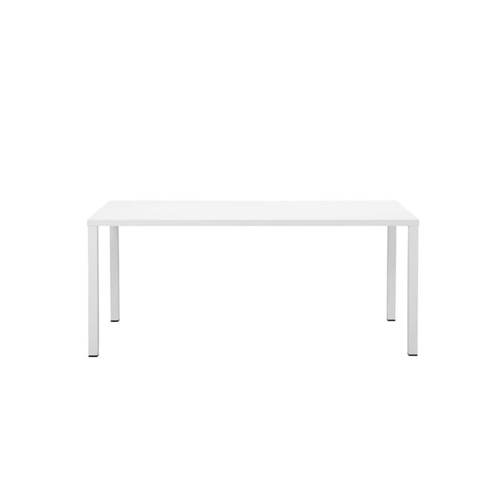 Pangea Home Miami Dt Wht Dining Table, White