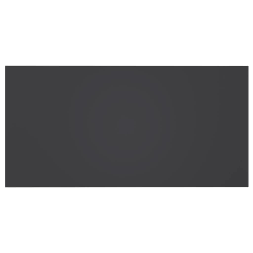 vidaXL Modern Bookshelf Boards - 4 pcs Gray 39.4&quot;x19.7&quot;x0.6&quot; - Durable Engineered Wood - Easy to Clean and Install