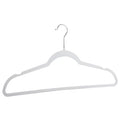 SEDLAV Best White Plastic Hangers | Maximize Closet Space | NonSlip Velvet Options