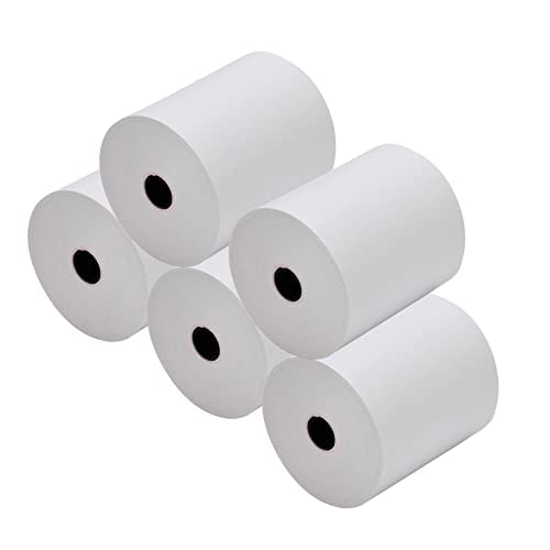 Funglam Thermal Receipt Paper Rolls 3-1/8 X 230Ft, 5 Rolls