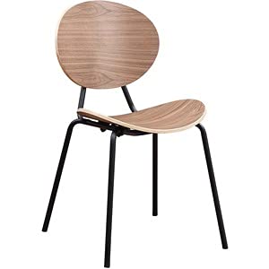 Lorell LLR42962 26 in. Bentwood Cafe Chair - Pack of 2