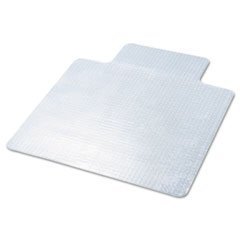 Deflect-O Economat Chair Mat For Low Pile Carpet, 45W X 53H, Clear