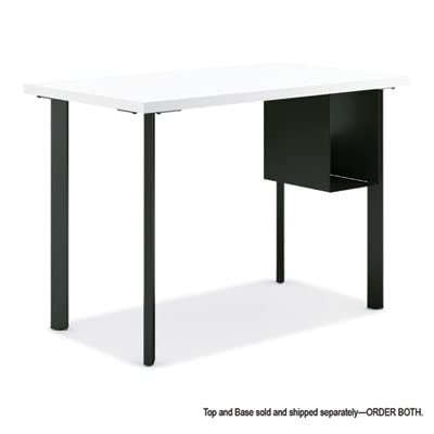 HON Coze Table Desk Rectangle Worksurface Top, 42 x 24, White