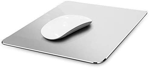 Vaydeer Ultra-Thin Aluminum Mouse Pad Double Side Design Mouse Mat For Office And Gaming, Waterproof Hard Metal Mouse Pad, Large