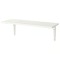 BURHULT/SIBBHULT Wall Shelf, White, 59x20 cm  Complete Set with 2 Brackets
