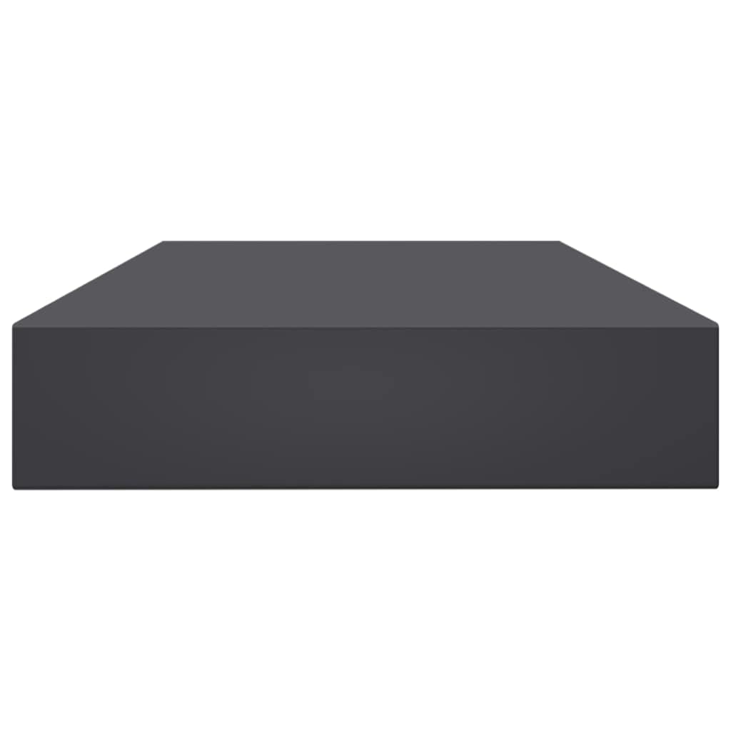 Bookshelf Boards 4 pcs Gray 39.4&quot;x3.9&quot;x0.6&quot; Chipboard