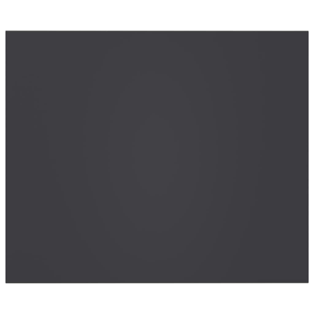 vidaXL Bookshelf Boards 8-Pack, Gray Finish| Modern| Engineered Wood | 23.6&quot; x 19.7&quot; x 0.6&quot;