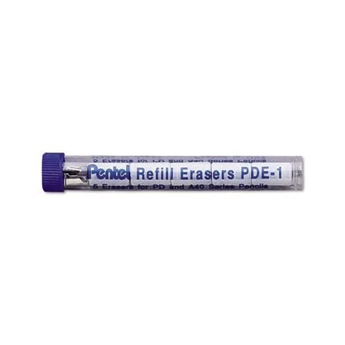 Eraser Refills, Pde1, 5/Tube, Sold As Pack Of 3