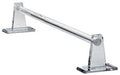 12 Long 3/4 Dia. Acrylic Mirror Towel Bar with Self-Stick Back Plate