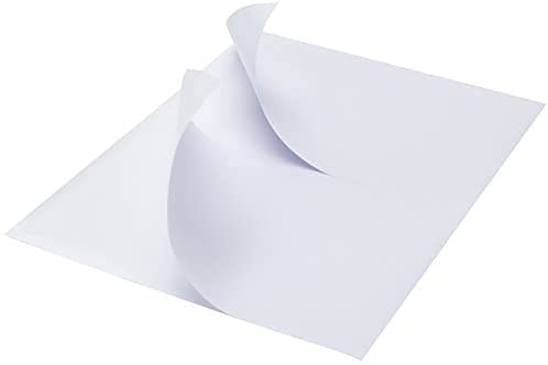 Round Corner Half Sheet Shipping Labels For Laser And Inkjet Printers,8.5' X 5.5' Address Labels Self Adhesive Mailing Labels(