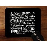 Trendy Accessories Magic Spells Quotes Design Print Image Desktop Office Silicone Mouse Pad