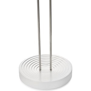 Kohler Paper Towel Holder With Weighted Base, Tension Loop, Quick One Handed Tear, (Fits Standard And Oversized Rolls), Charcoal