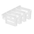 Glive (Label) Refrigerator Telescopic Expandable Partition Clip Internal Drawer Shelf Divider Clip Expandable Fridge Drawers Sto