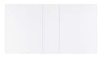Acme Weizor Dining Table in White High Gloss & Chrome