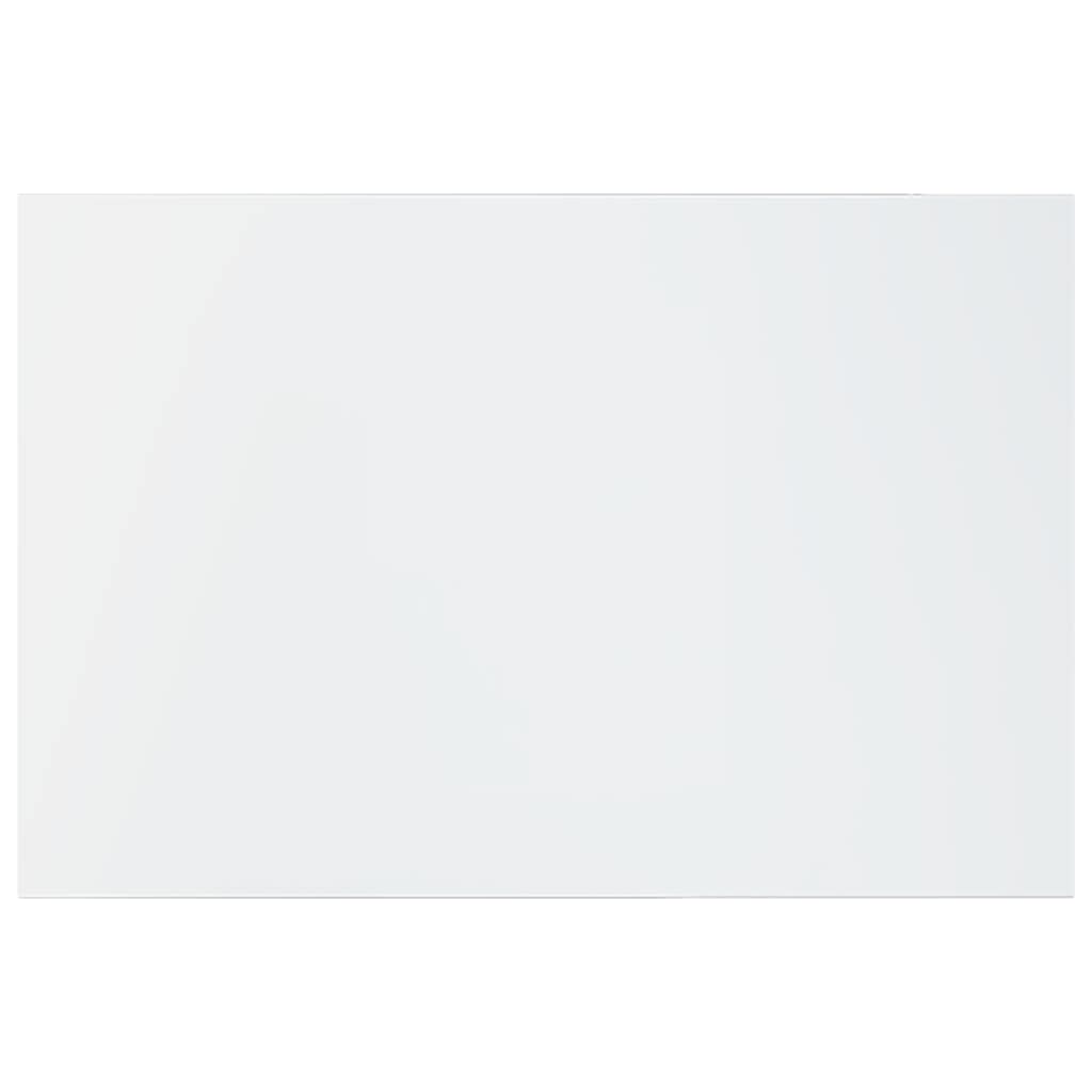 vidaXL Modern White High Gloss Bookshelf Boards, Set of 8 in Engineered Wood, 23.6 x 15.7 x 0.6 Inches