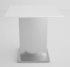 Neos Modern Furniture ET401WH End Table, White