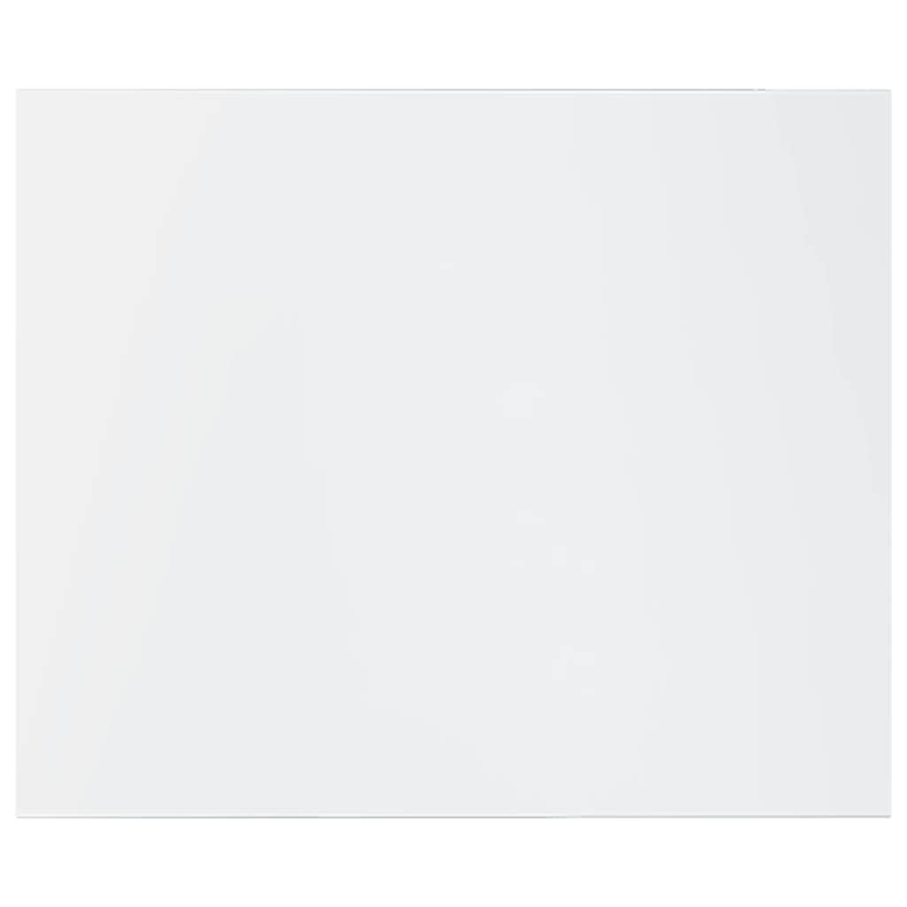 Aisifx Bookshelf Boards 8 pcs High Gloss White 23.6&quot;x19.7&quot;x0.6&quot; Chipboard