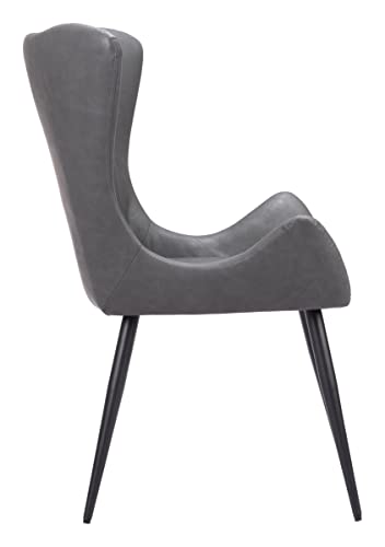 Zuo Alejandro Dining Chair Vintage Gray