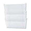 Deflect-O Unbreakable Docupocket Wall Files File,Wall,3-Pocket,Ltr,Cr 4038241 (Pack Of2)