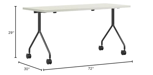 Hon Between Nested Multipurpose 72 X 30 Silver Mesh/Loft Qty: 1 Table, Gray