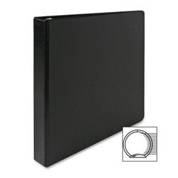 Round Ring Binder, 1' Capacity, 11'X8-1/2', Black - Case Pack 2 Sku-Pas935597