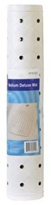 Living Accents Bath Mat Vinyl Type Material White 15 X 22 Latex Free