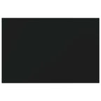 vidaXL - 8 Pcs Black Bookshelf Boards, Versatile Storage Option for Home or Office, Durable Engineered Wood, Easy to Clean, Modern Style