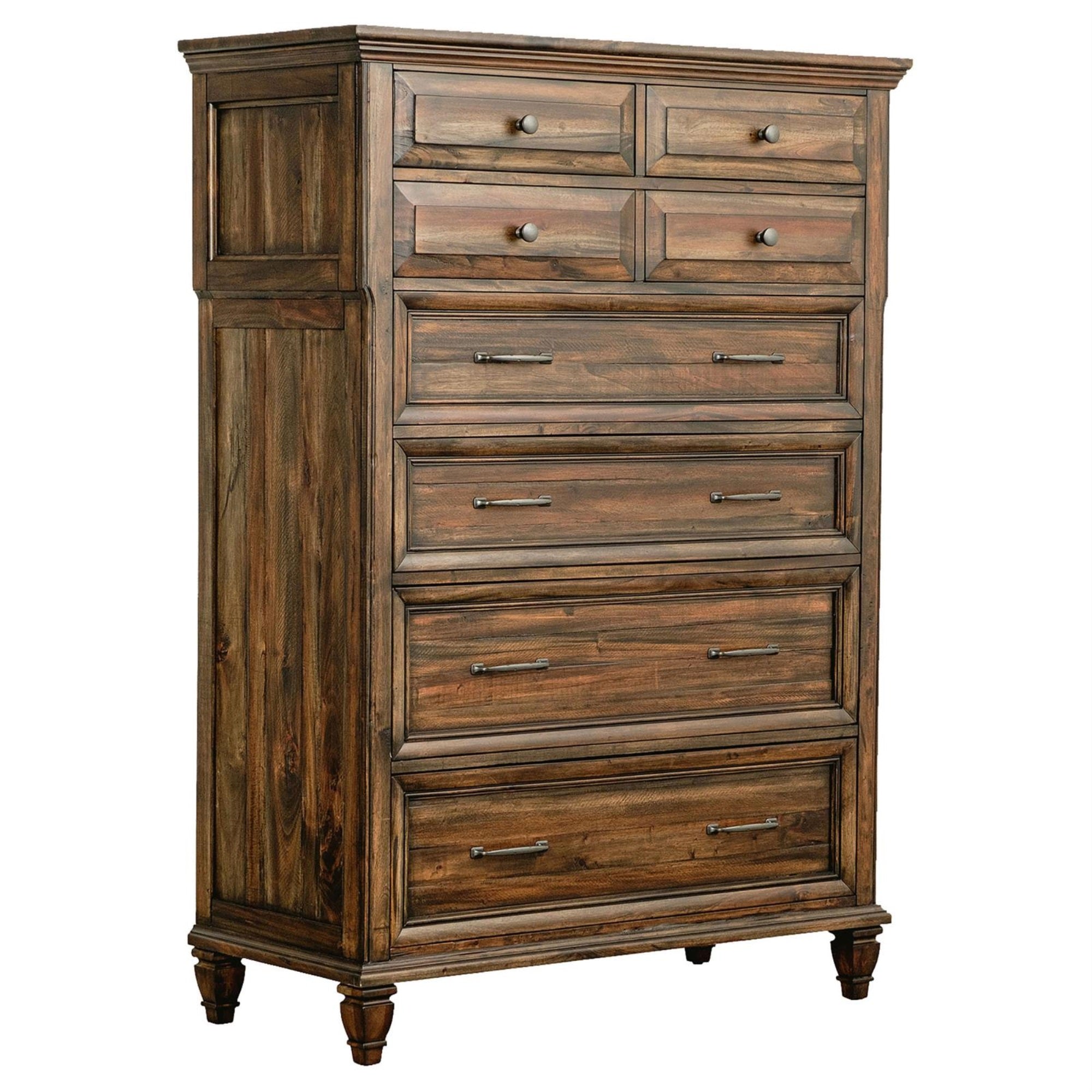Coaster Home Furnishings Avenue 8-Drawer Bedroom Chest Weathered Burnished Brown