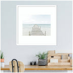 Beach 5s by Amy Peterson Framed Wall Art Print