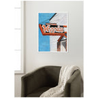 Veggies by Krista V. Allenstein Framed Canvas Wall Art Print