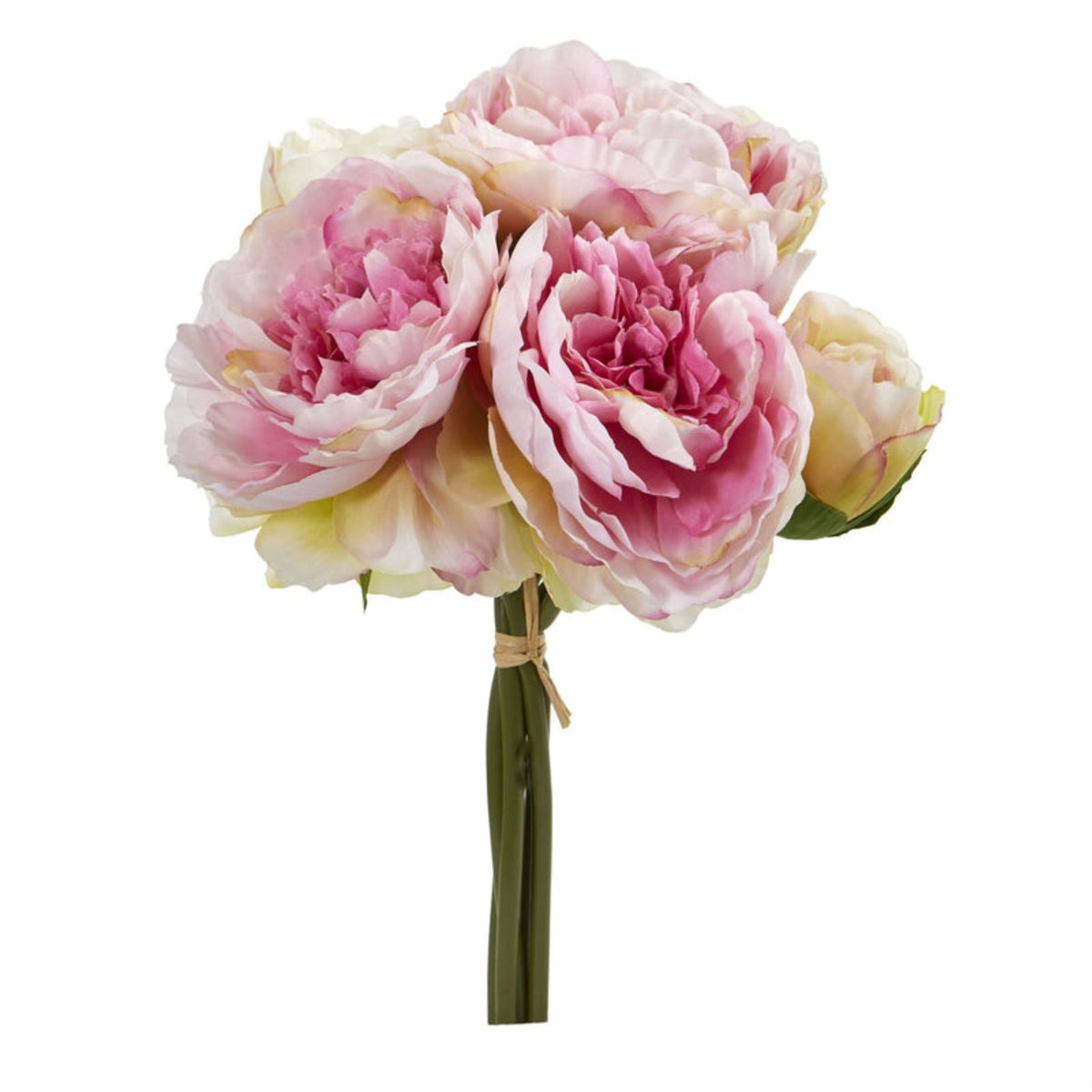 Peony Bouquet Artificial Flower (Set Of 6)