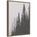 Sylvie Framed Canvas Tree Top Mountains by Alicia Abla