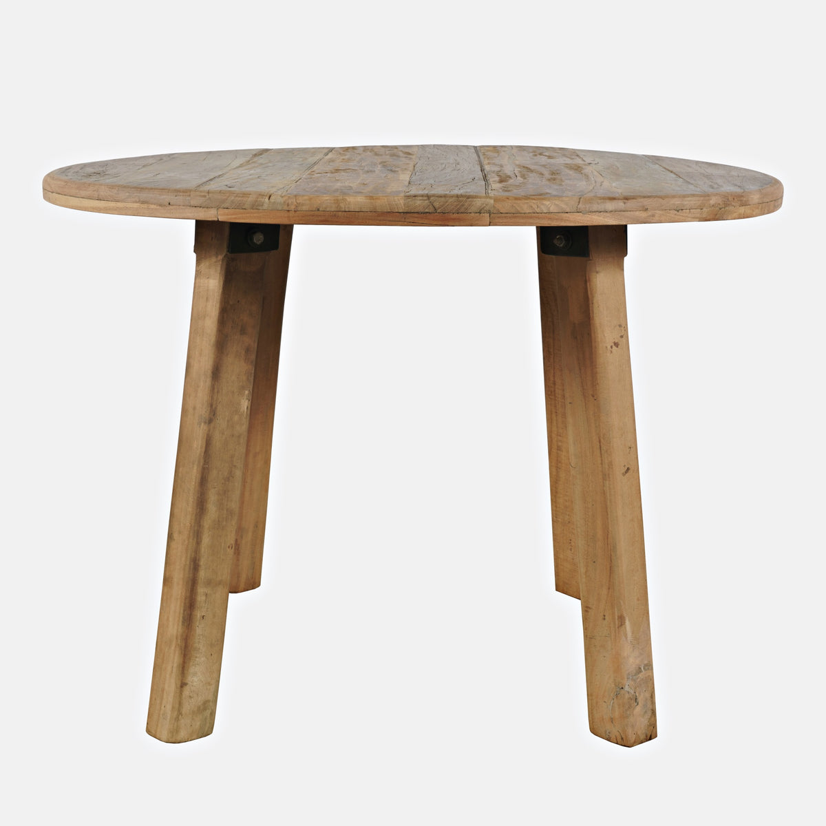 Reclamation 42'' Rustic Reclaimed Solid Wood Round Dining Table