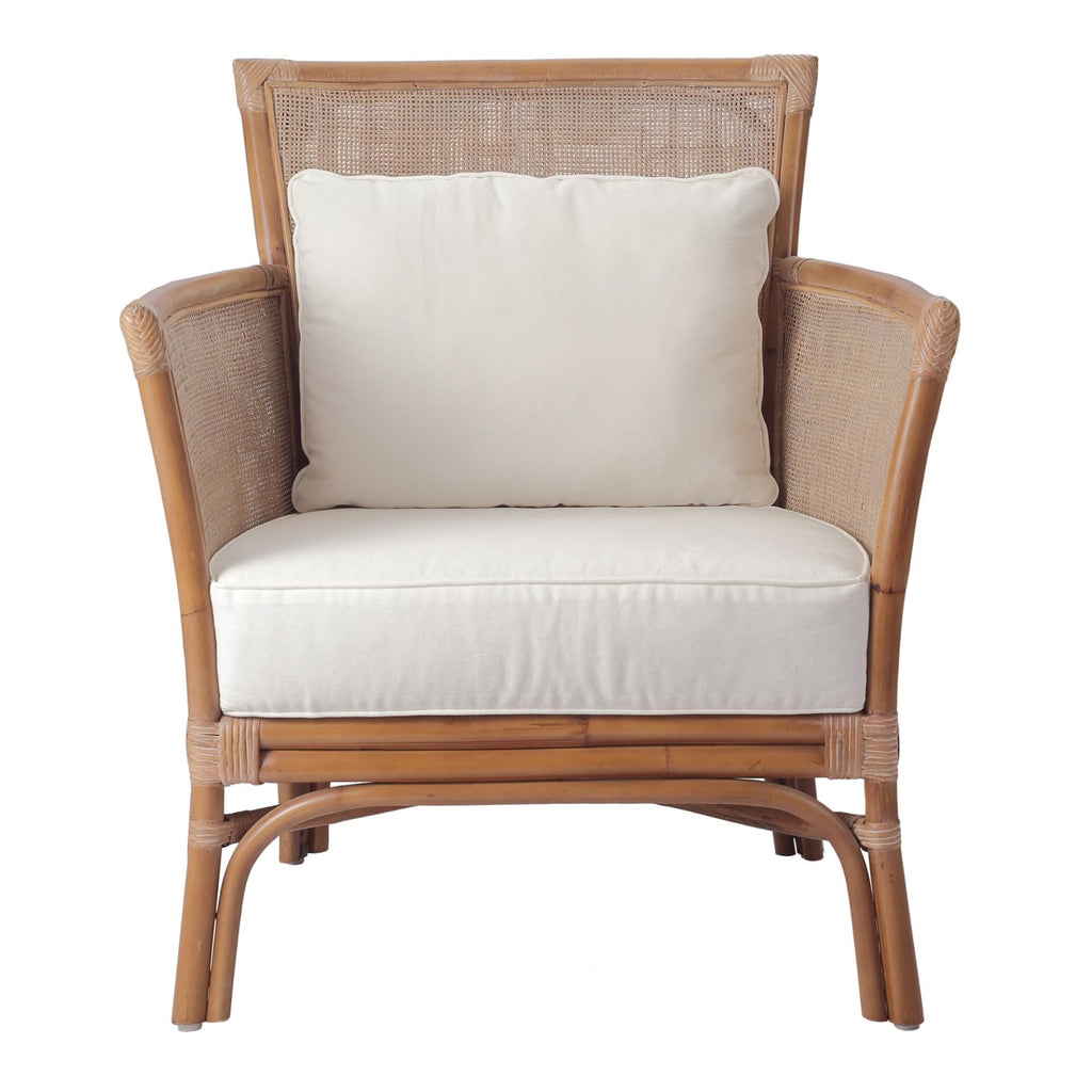 Npd Furniture And More Tatum Rattan Accent Chair, Brown