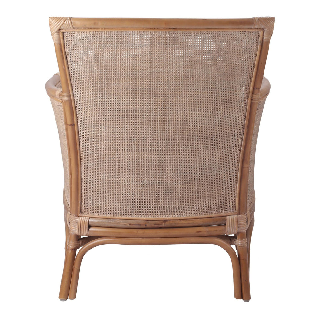 Npd Furniture And More Tatum Rattan Accent Chair, Brown