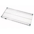 Quantum Storage 2430C Extra Wire Shelf For 24 Inch  Deep Wire Shelving Unit, Chrome Finish, 800 Load Capacity, 1 Inch  H X 30 Inch  W X 24 Inch  D