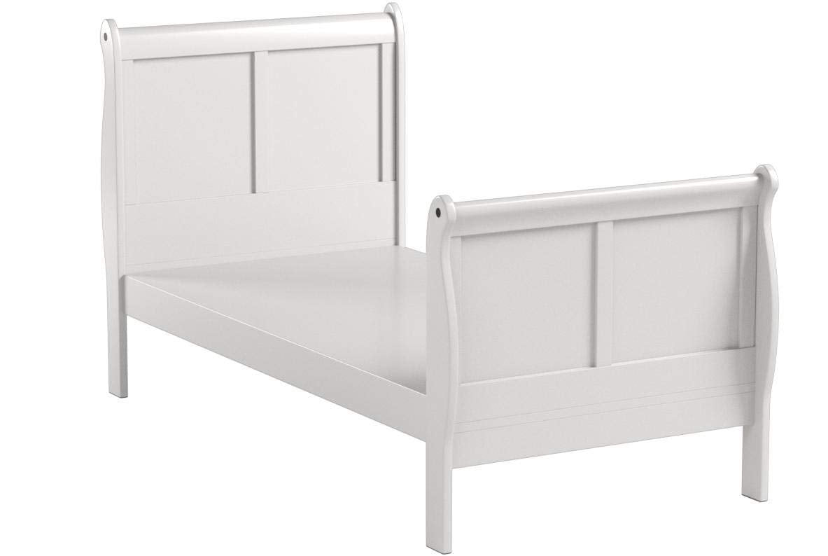 Acme Louis Philippe III Twin Bed in White