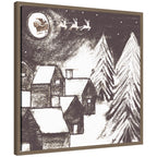Sylvie Framed Canvas Magical Night by Teju Reval