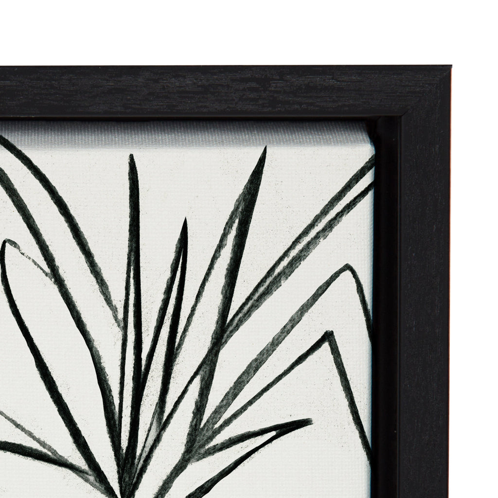 Sylvie Plant Kingdom  Framed Canvas by Teju Reval