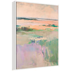 Sylvie Pastel Horizon II Framed Canvas by Amy Lighthall