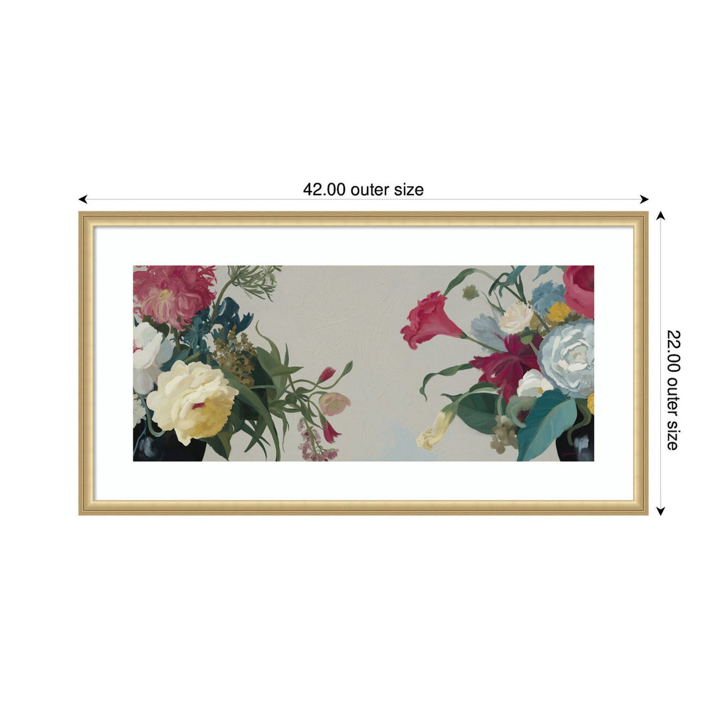 Romantic Blooms by Mary Sparrow Framed Wall Art Print